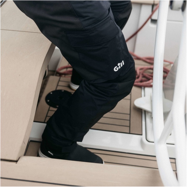 2026 Gill Mens OS3 Coastal Sailing Trousers OS33P - Black